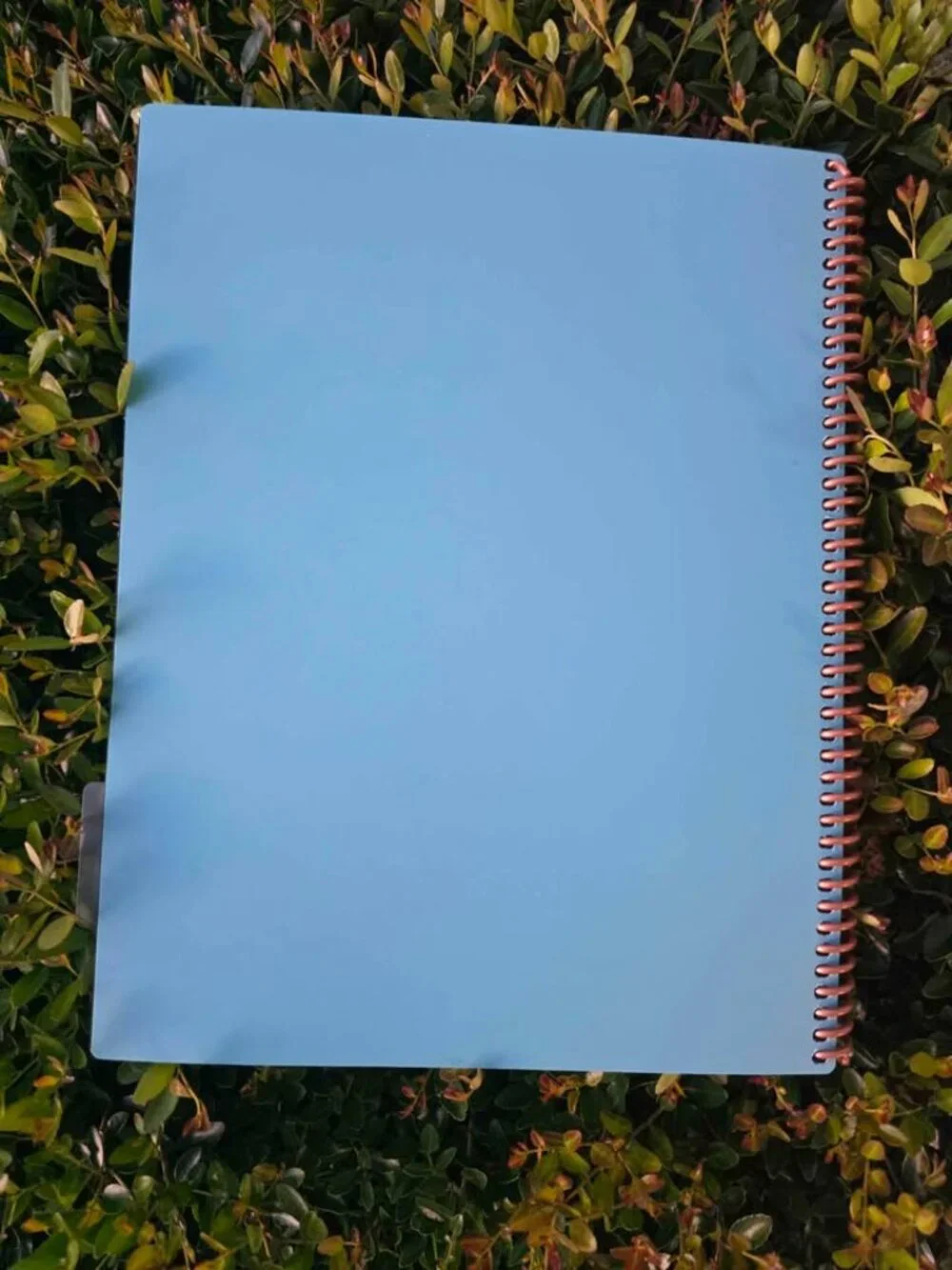 Rocketbook Multi Subject Reusable Smart Notebook Light Blue Copper Spiral Lined